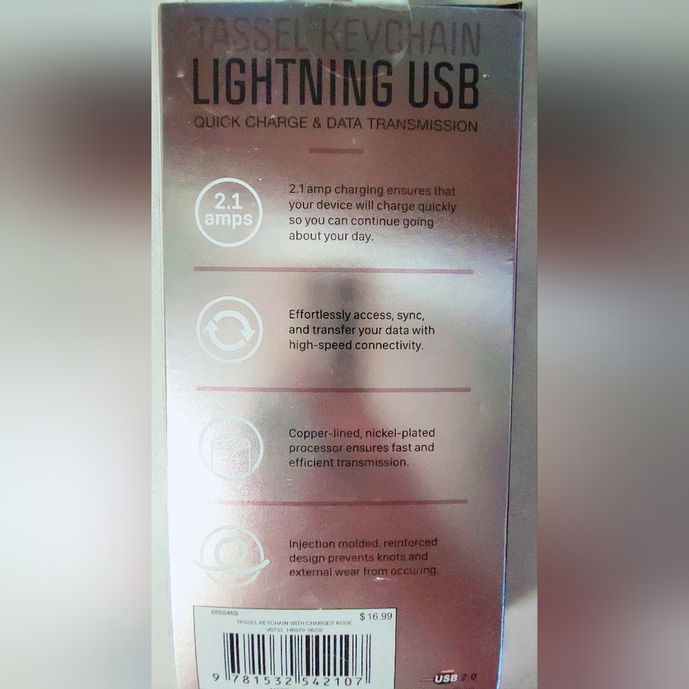 🆕️USB Keychain *** iPHONE - Picture 2 of 2